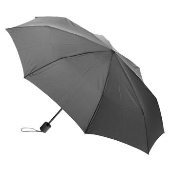 Clifton Windproof Mini Maxi Unbrella UPF50+ Charcoal Grey