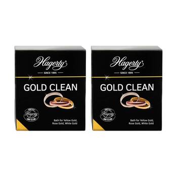 2PK Hagerty Gold Clean Bath Jewellery Care Tool/Accessory Shine Restorer 170ml