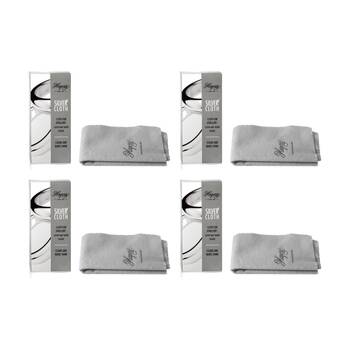 4PK Hagerty Silver Cleaning/Polishing Cloth Jewellery Care Accessory 30x24cm