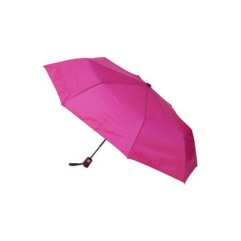 Clifton UPF50+ Auto Open Fashion Folding Umbrella - Deep Pink