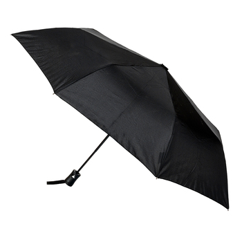 Clifton UPF50+ Auto Open Folding Wind Resistant Umbrella - Black