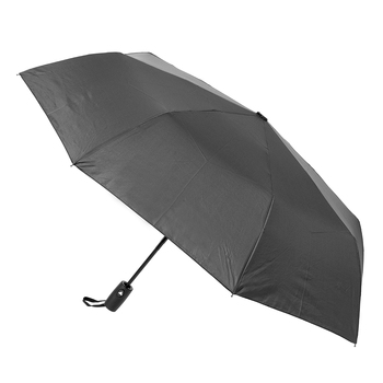 Clifton Women's Folding 100cm Auto Open Wind Resistant Umbrella - Charcoal