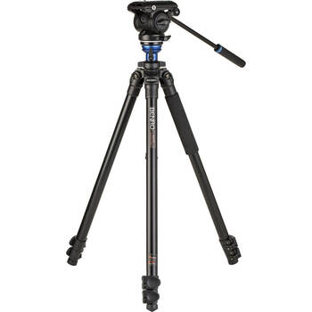 Benro A2573F Series 2 Aluminium Video Tripod S4PRO Head 44cm