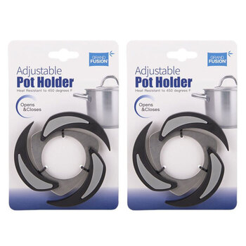 2PK Grand Fusion Adjustable Pot Holder