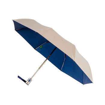 Clifton Women's Folding 96cm Auto Open Silver Coated Umbrella Royal Inside