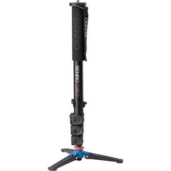 Benro A38FD Aluminium Monopod, VT2 3-Leg Base w/ Flip Lock 155cm
