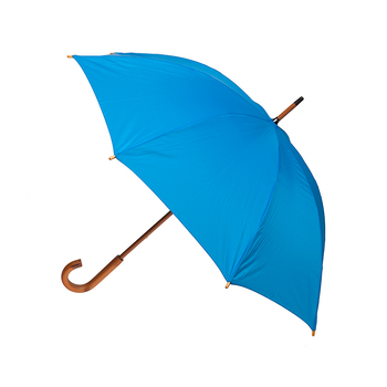 Clifton Women's Walking 103cm Wood Handle Umbrella - Electric Blue