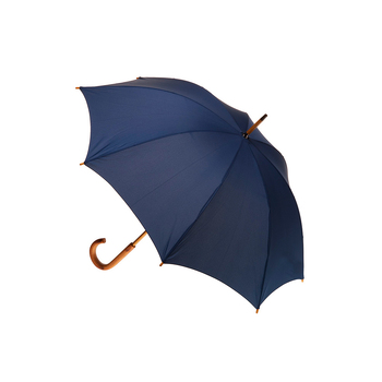 Clifton Women's Walking 103cm Wood Handle Umbrella - Navy