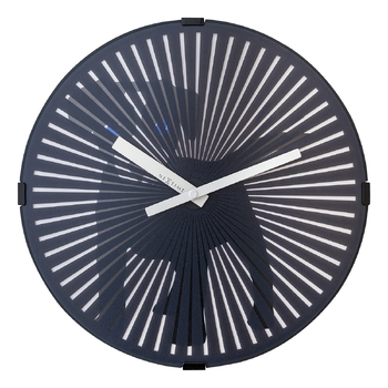 NeXtime 30cm Motion Dog Round Analogue Wall Clock - Black