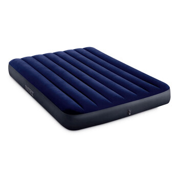 Intex 137cm x 1.91m Dura Beam Full Downy Airbed Blue