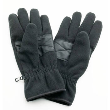3Peaks Saddleback Polarfleece Glove MEDIUM Black