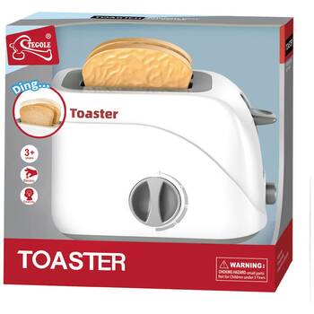 ABT Childrens Kitchen Pretend Play Electronic Toaster Toy 3Y+