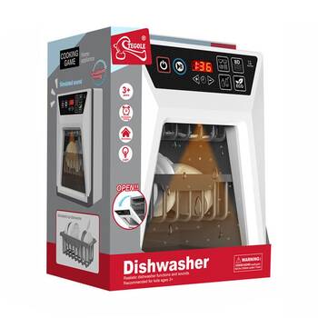ABT Childrens Pretend Play Kitchen Electronic Dishwasher 3Y+