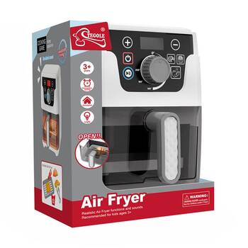 ABT Childrens Pretend Play Kitchen Electronic Air Fryer Set 3Y+