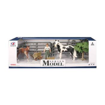 ABT Farm Animals Horse & Foal with Figure Accessories 3Y+ Assorted