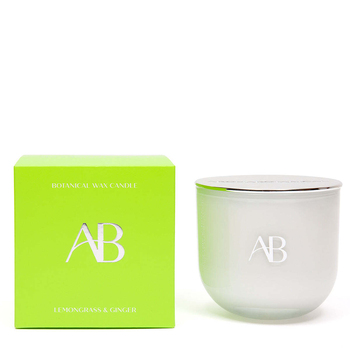 Aromabotanical 340g Scented Wax Candle - Lemongrass & Ginger