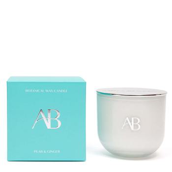 Aromabotanical 340g Scented Wax Candle - Pear & Ginger