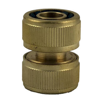 AgBoss Brass Water Gardening Hose Mender/Adapter Durable 3/4 Inch