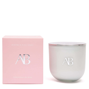Aromabotanical 680g Scented Wax Candle - Marshmallow Rose