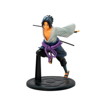 Abystyle Naruto Sasuke Toy Figure Display 1.10 Scale