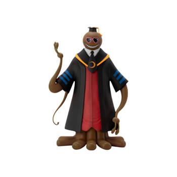 Abystyle Assassination Classroom Koro Sensei Brown Holiday Action Figure