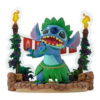 Lilo & Stitch Stitch Hula Dance Statue 1:10 Scale Action Figure Toy 10cm