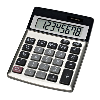Jastek Compact Desktop 8 Digit Math Calculator Metal