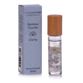 Bramble Bay Clarity Aroma Crystal Roller Peppermint Rosemary & Lemon 5ml