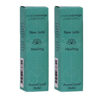 2PK Bramble Bay Healing Aroma Crystal Roller Lavender Vetiver & Patchouli 5ml