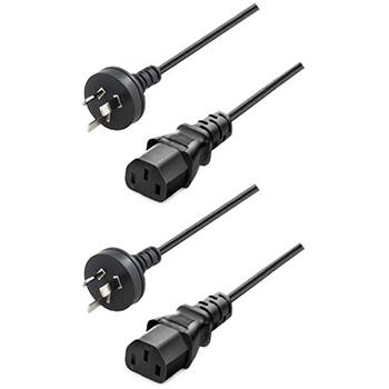 2PK Sansai 1.5M Appliance Power Lead