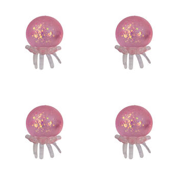 4PK Smooshos Super Squeeze Octopus Ocean Buddy Stress Relief Multi Soft Toy Assorted