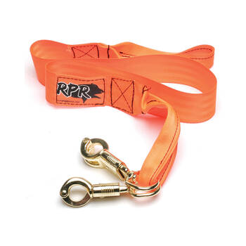 RPR Double Action Lead Pet Dog Puppy Walker Rope Leash 1.2m Orange