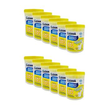 12PK Cleana Refillable Dehumidifier Anti-Mould 300g Various Scents Assorted