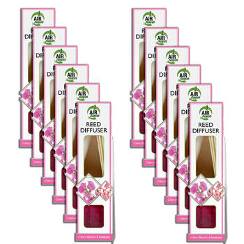 12PK Air Fusion Home Line Reeds Air Fresh 50ml - Assorted