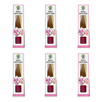 6PK Air Fusion Home Line Reeds Air Fresh 50ml - Assorted