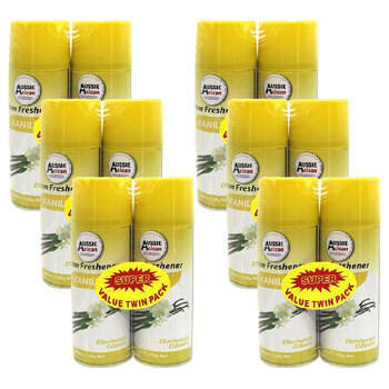 6PK Aussie Clean Air Freshener Value Twin Pack - Assorted