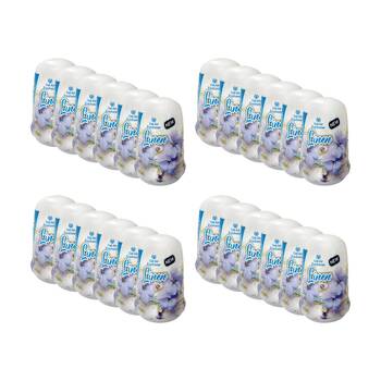 24PK Cleana Air Fresh Cone Gel Room Scent/Air Freshener 200g Linen Fragrance