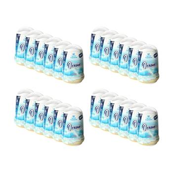 24PK Cleana Air Fresh Cone Gel Room Scent/Air Freshener 200g Ocean Fragrance
