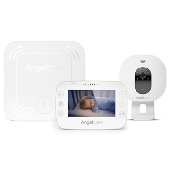 Anglecare Movement Video/Sound And Sensor Baby/Infant Monitor White