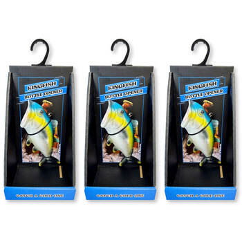 3PK Sea Pro Kingfish Manual Beer/Soda/Bar Drink Bottle Opener