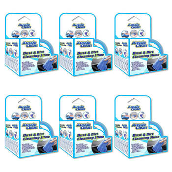6PK Aussie Clean Dust & Dirt Cleaning Slime