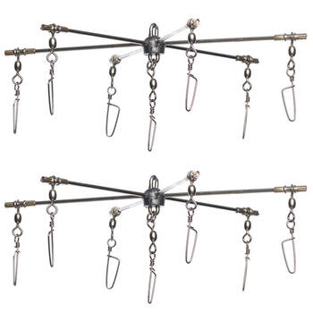 2PK Sea Pro Offshore Trolling Dredge Bar w/ 6 Arm 12 In
