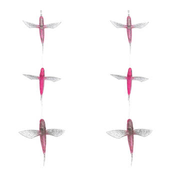 2PK Sea Pro Daisy Chain 3 Bird 36x31.5cm - Pink 1 Large & 2 Small