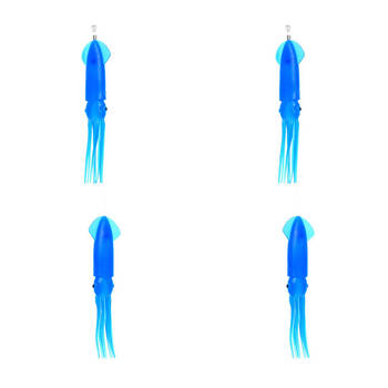 2PK Sea Pro 2 Squid Daisy Chain Offshore Trolling Lure 25.5x12cm - Blue