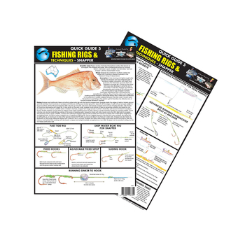 AFN A4 Quick Guide 5 Snapper Fishing Tips Handy Manual