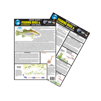 AFN A4 Quick Guide 7 Barra Dams Fishing Tips Handy Manual