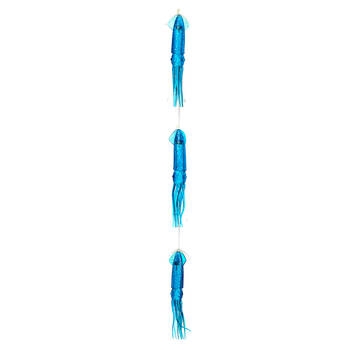 Sea Pro 3 Squid Daisy Chain Offshore Trolling Lure 25.5x11cm - Blue