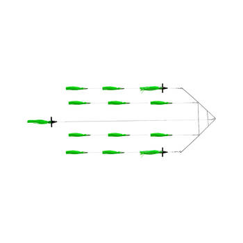 Sea Pro Triangle Teaser Offshore Trolling Lure 101.5x59cm