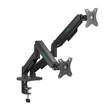 Activiva Ergolife Dual-Screen Gas Spring Monitor Arm - 17-32" Monitors 