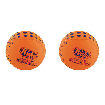 2PK Wahu Super Grip Skimball Neoprene Beach/Pool Ball Toy Kids 6y+ 6cm Assorted